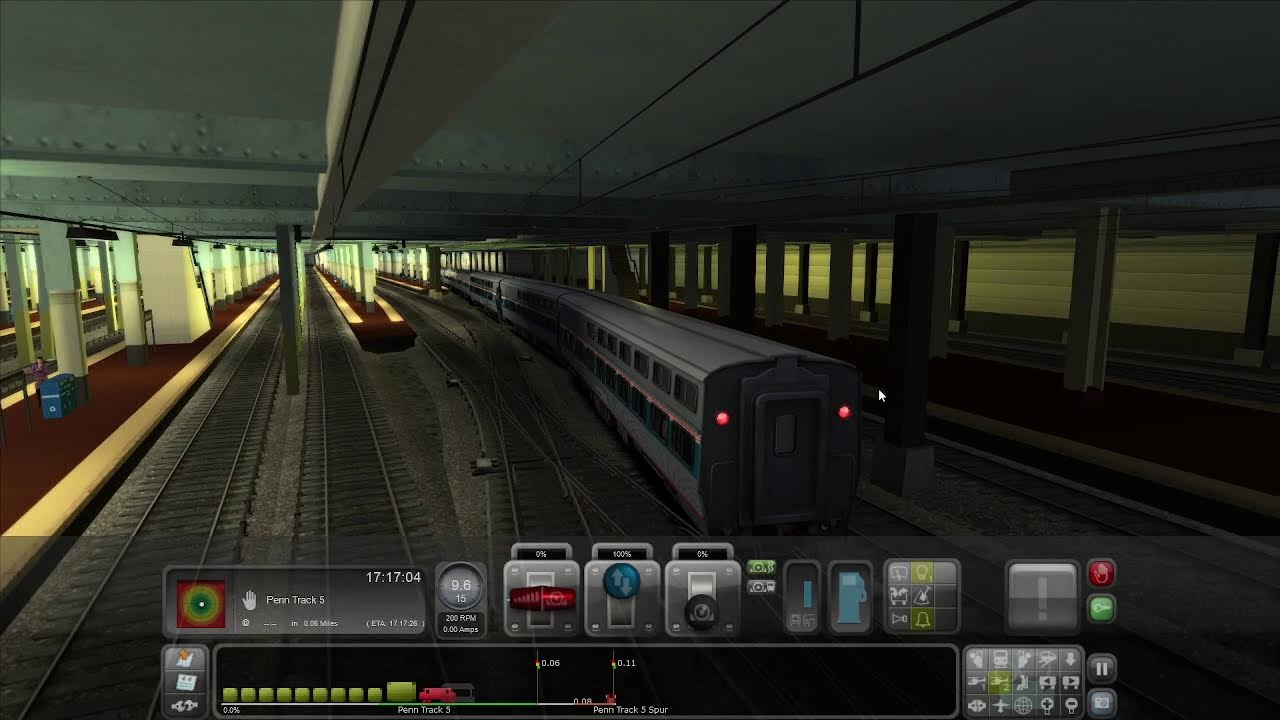 Operating A amtrak Empire Service from Poughkeepsie to Penn Station NY