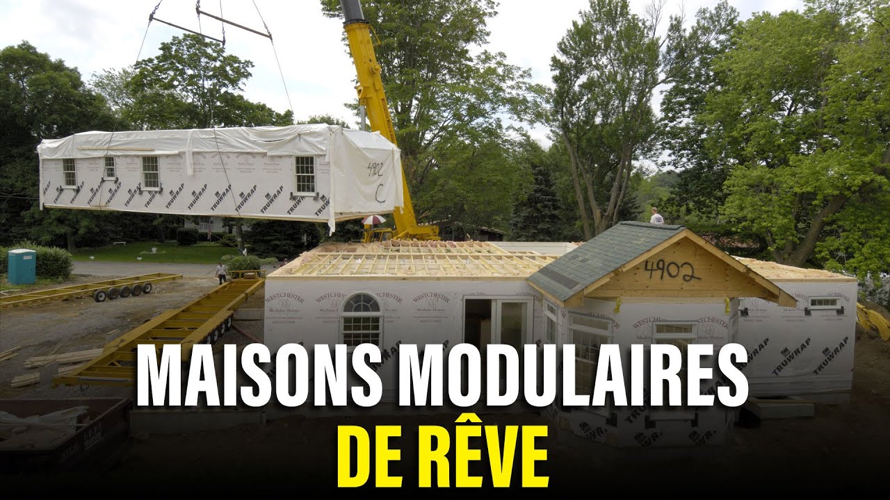 De magnifiques maisons modulaires pour la vie de vos rêves