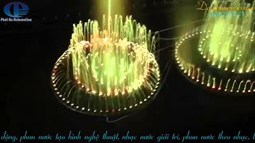 Lắp đặt nhạc nước cho các sự kiện