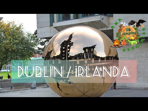 Video: Dublin Şehri Üzerinden Liffey Boyunca Yürüyüş