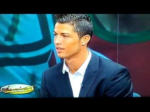 Cristiano Ronaldo interview on Morning TV on July 2012 ...