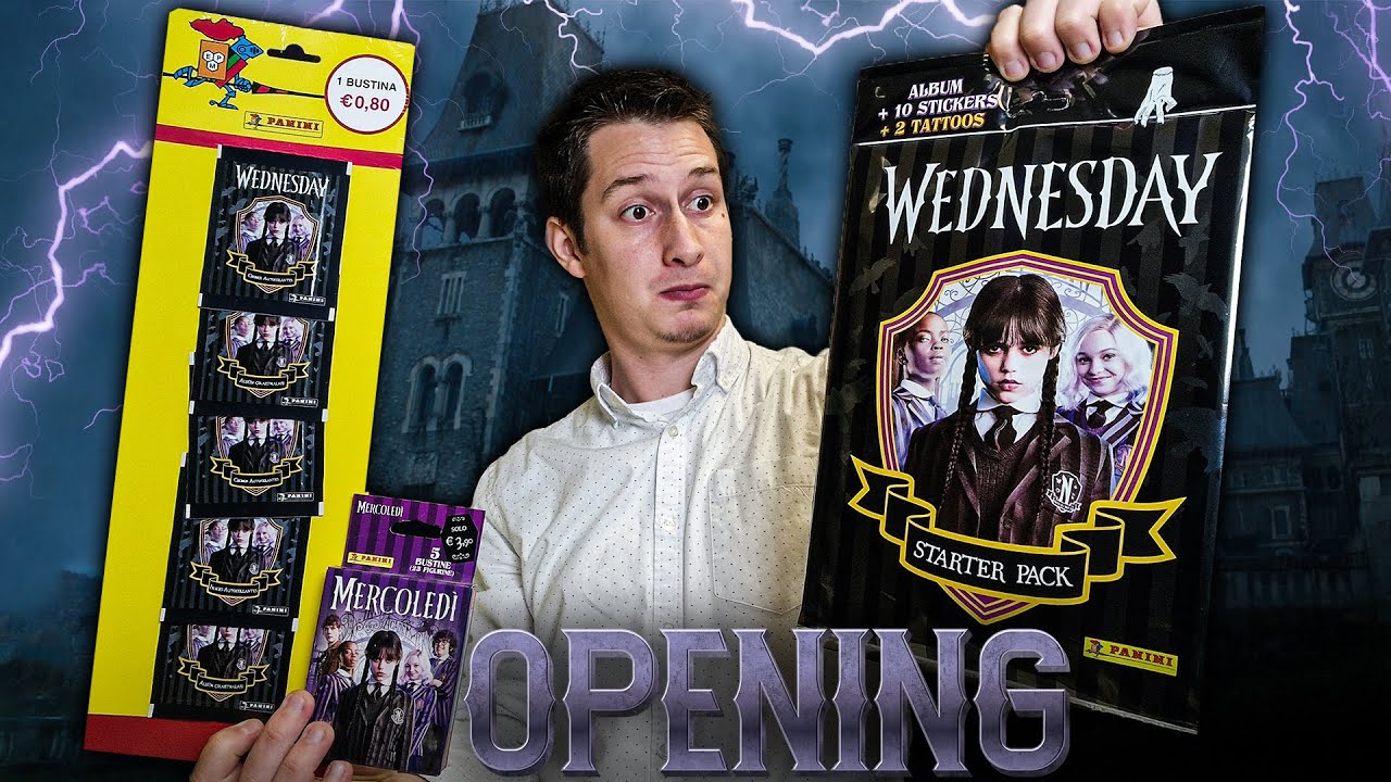 Cartes à collectionner - PANINI - WEDNESDAY HALLOWEEN - 40 cartes + 5 cartes XXL - Jeux - Jouets Cartes à collectionner - PANINI - WEDNESDAY HALLOWEEN - 40 cartes + 5 cartes XXL - Jeux - Jouets