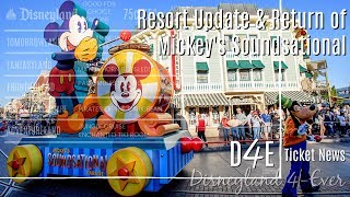 Return of Mickeys SoundSational & Resort Update - D4E-Ticket News