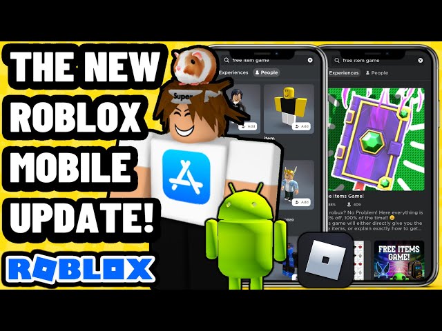 Roblox News: The much anticipated Official ROBLOX Mobile App is finally  here!