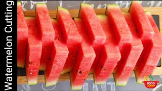 How to Cut Watermelon | Watermelon Decoration Ideas | Watermelon Easy Cutting​