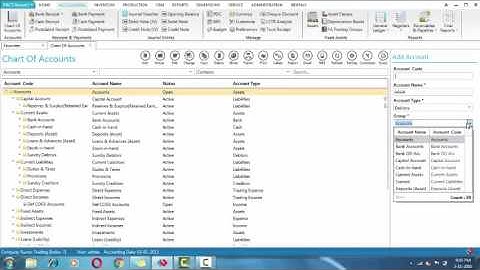 PACT ERP Account Quick Add