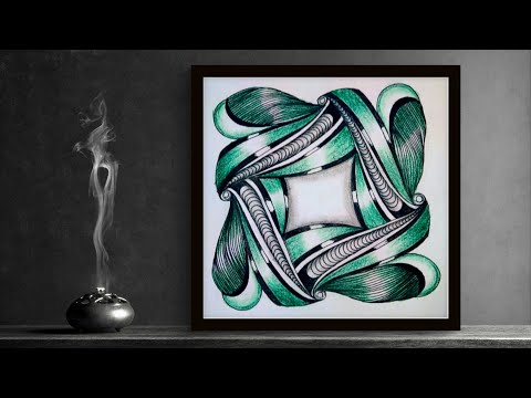 Pattern 964|Zentangle art|Doodle art|Zentangle|Zendoodle