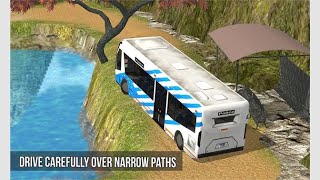 Police Bus Offroad Driver - Hill Climb Transport gameplay pc games  recorder Ease us recorder screenshot 5