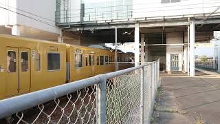 山陽本線  普通列車113系B-15編成 鴨方駅に到着