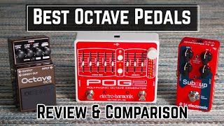 Best Octave Pedals  Boss OC5 vs Sub 'n' Up vs POG2 Review and Comparison