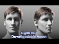 Talos Store: Realistic Male 3D Hair Asset