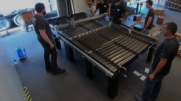 STVCNC SparX510 Hyperlapse Plasma Table Build