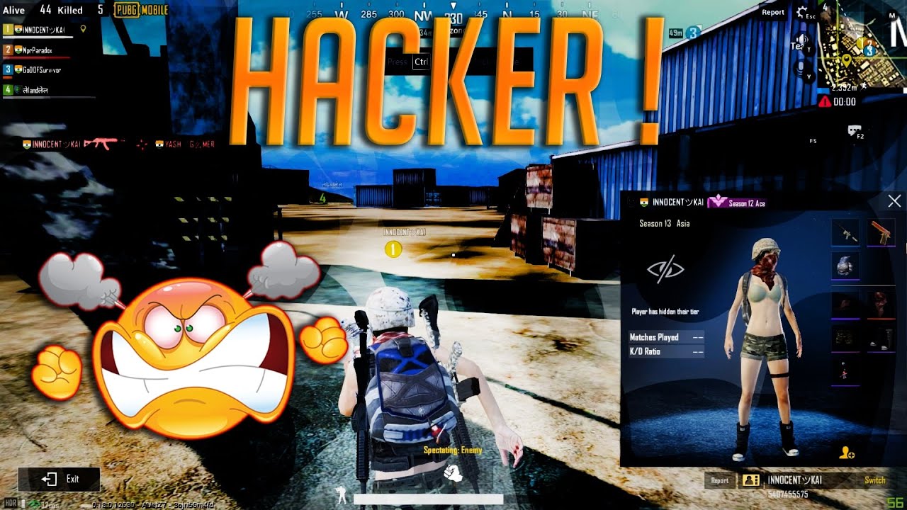Hacker Killed Me In PUBG PUBG MOBILE Dope YASH Gamer YouTube