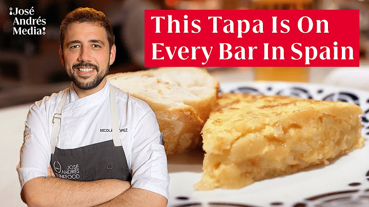 Tortilla de Patatas | Secrets of Spanish Cooking | Chef José Andrés