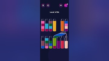 Get Color Level 4156 #watersortpuzzle #watersortgame #colorgames #watersort