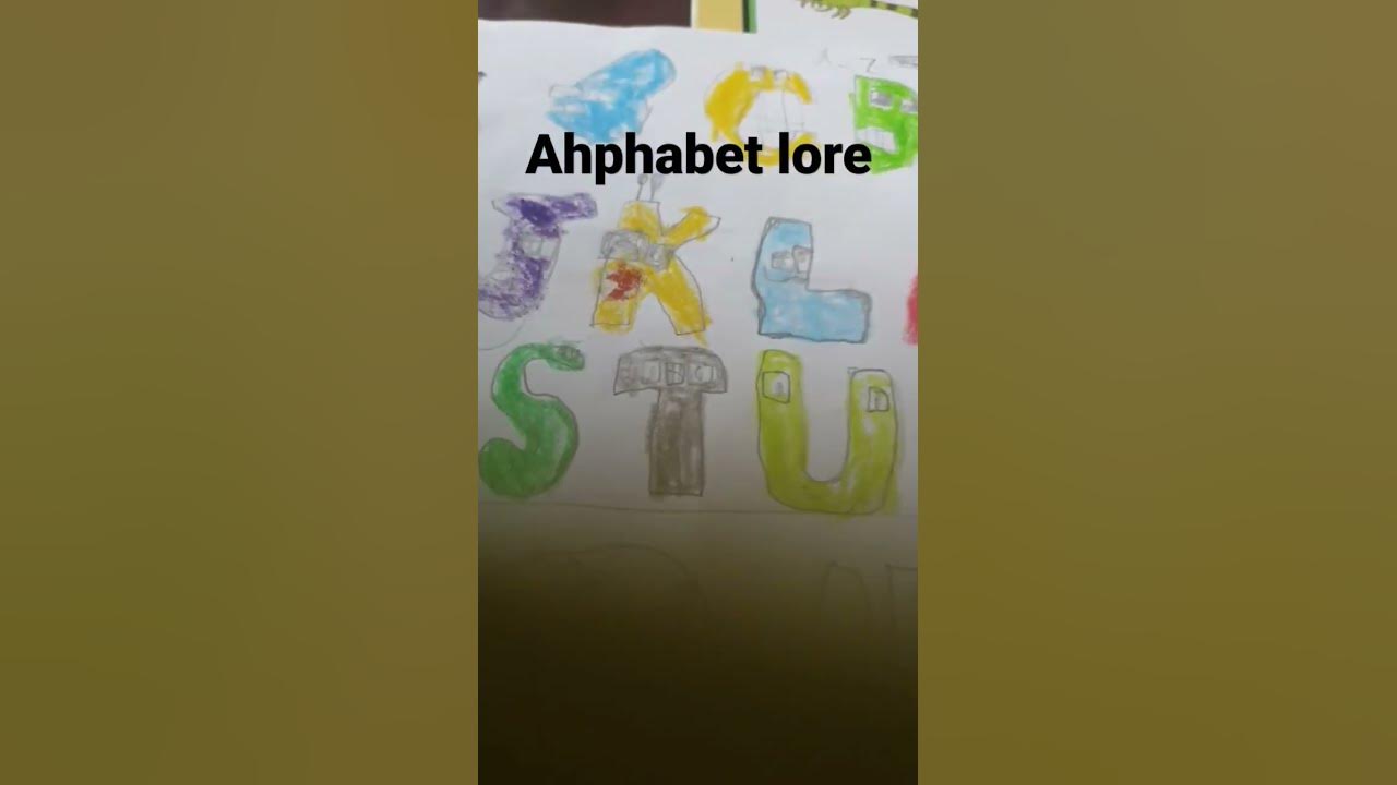 ahphabet lore - YouTube