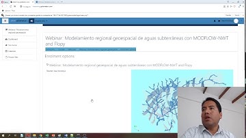 Webinar Intro: Modelamiento regional geoespacial con MODFLOW-NWT and Flopy - 23 Abr 2020