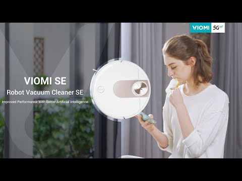 Viomi Robot Vacuum SE — точное обнаружение и простота управления!