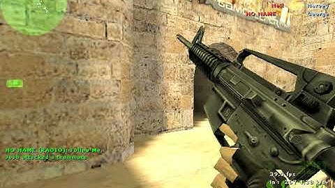 COUNTER STRIKE 1,6  BOTS de_dust2 - CS 1.6 map(NO NAME) PART 1