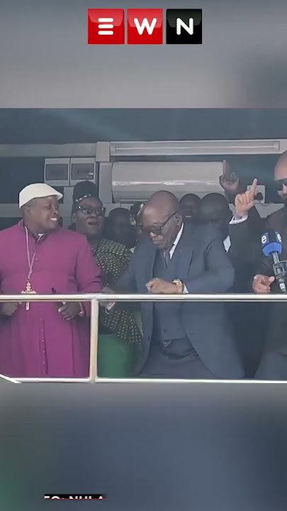 Former president Jacob Zuma outside court #Shorts