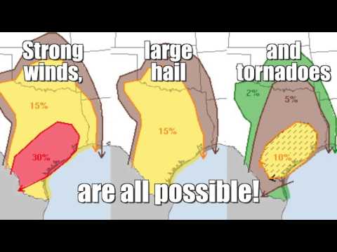 Severe Weather Threat — March 8, 2016