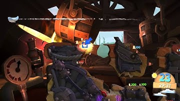 Worms: Clan Wars — смена дня и ночи