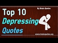 Top 10 depressing quotes by aadithya prabakaran