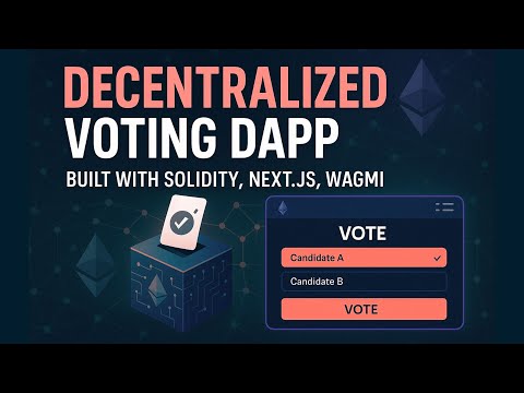 Build & Deploy Your First Decentralized Voting DApp | Solidity, Next.js, Hardhat - Web3 Project