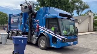 Fresno City's First Electric Garbage Truck! Republic Services Volterra ZSL