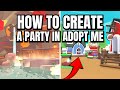 How to Create a Party in Adopt Me (Step-by-Step Guide)