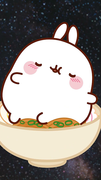 Me zoning out at my family's Christmas dinner  #molang #christmas #funny