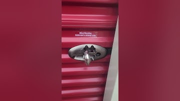 Your storage unit - "Locked Open" part 2