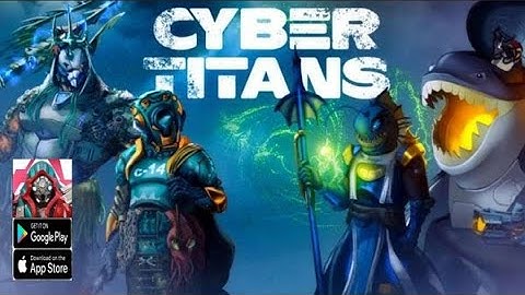 CyberTitans Gameplay Android APK Estrategia AutoChess 2024!
