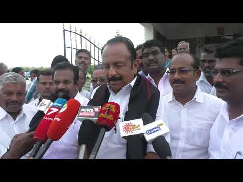 Manavai Tamilmanickam house vaiko bite 04.12.2018