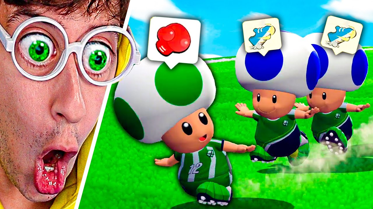 FINAL 🏆 de PUÑOS 🥊 + PATADAS 💥!! (Nintendo Switch ⚽) - Mario Strikers Battle League #3 - TEKENDO