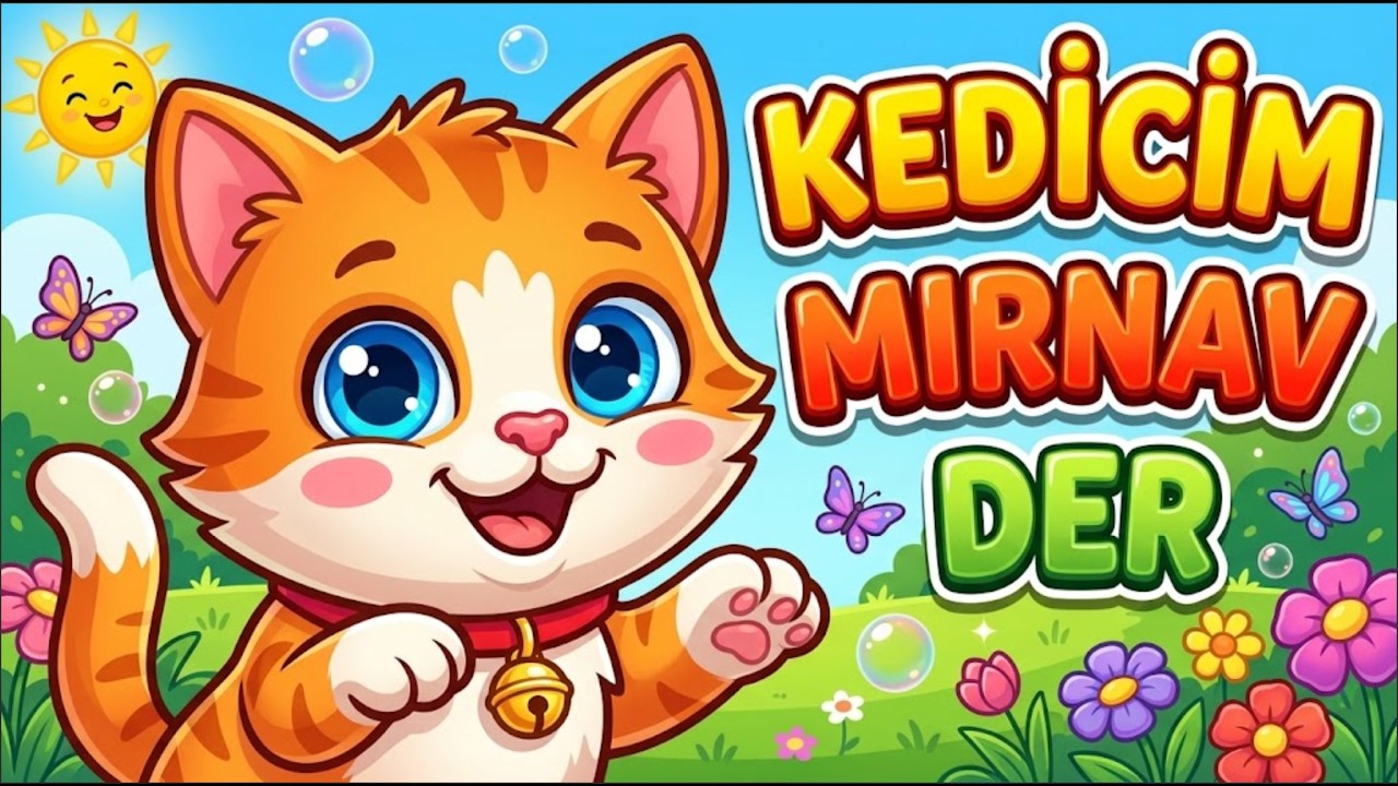 Kedicim Mırnav Mırnav Der | Eğitici Ve Eğlenceli Bebek ve Çocuk Şarkısı | Çizgi Film | Tele Mini