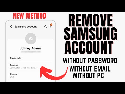 ALL SAMSUNG ACCOUNT REMOVE WITHOUT PASSWORD, WITHOUT EMAIL ,NO PC 2023 NEW METHOD