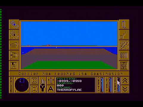 carrier command atari jaguar st skunkboard 480p hd rgb - YouTube