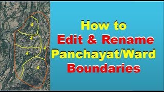 HOW TO EDIT & RENAME BOUNDARIES