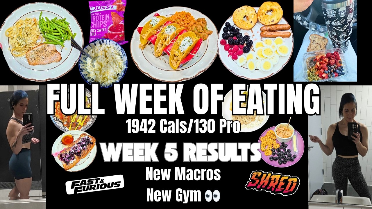 Eating in a Calorie Deficit | Week 5 Shocking Results😳