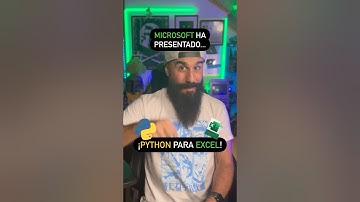 Microsoft ha presentado Python para Excel!