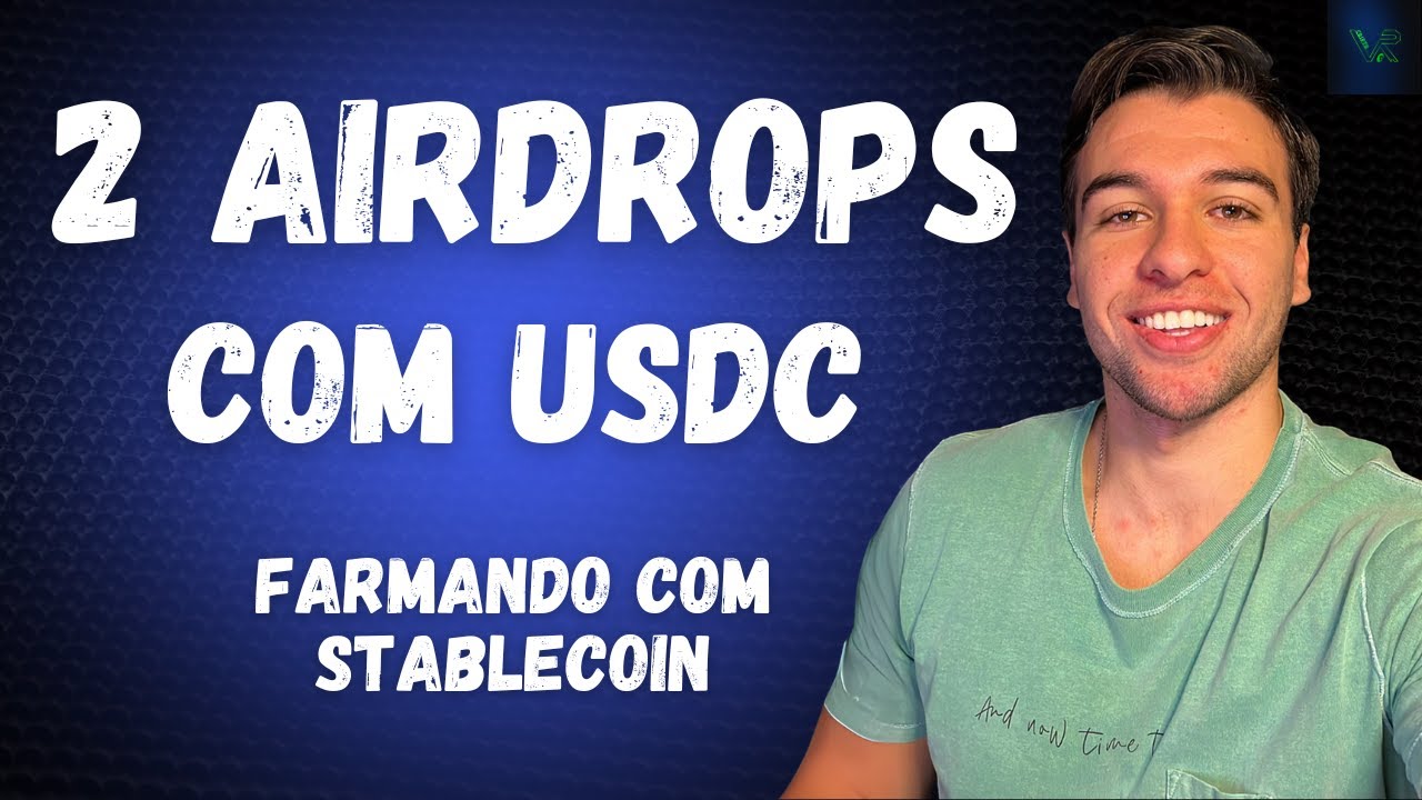 2 Airdrops para farma com Stablecoin ( USDC ou USDT )