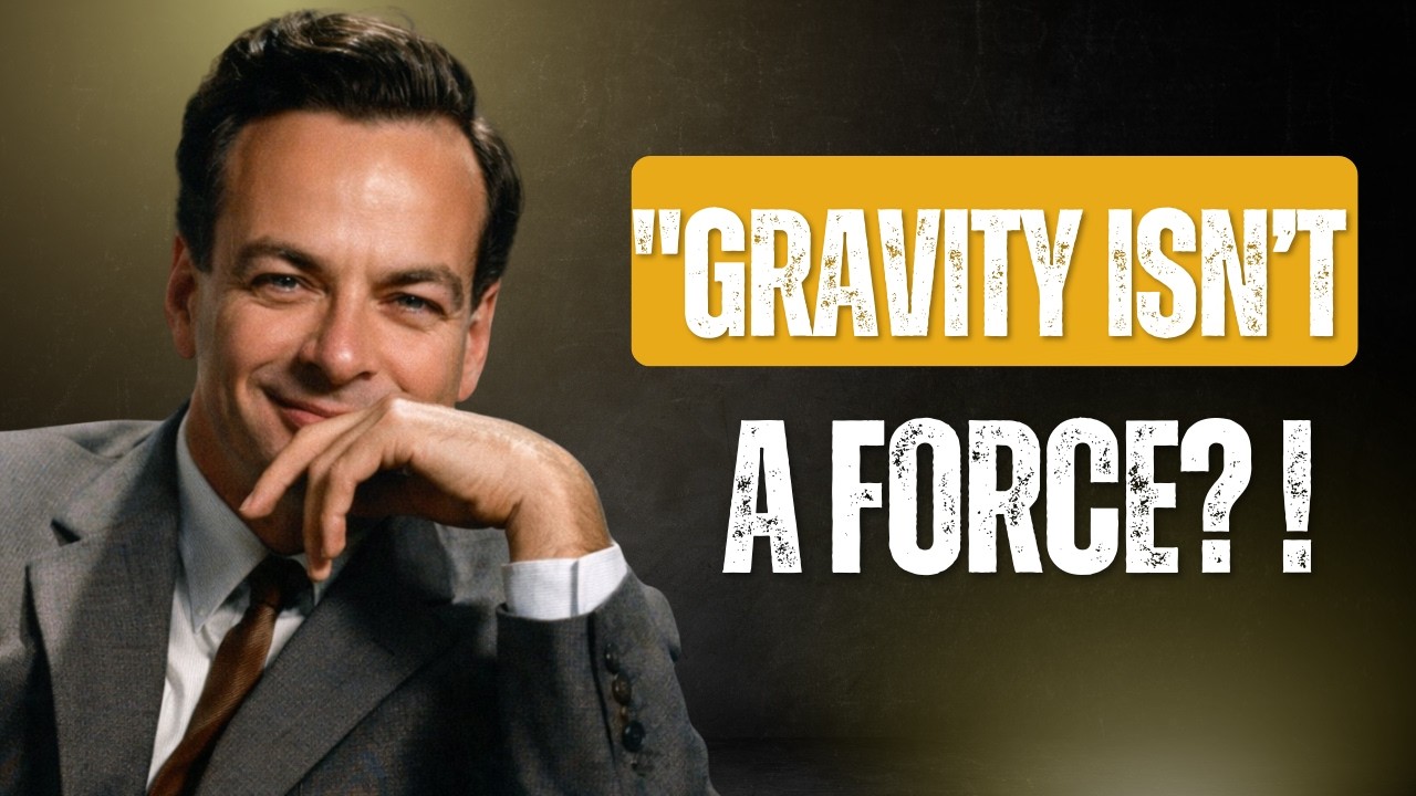 Richard Feynman Explains Why Everyone Is Wrong About GRAVITY || Richard ...
