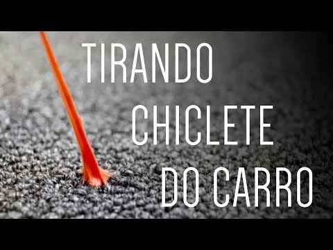 Como remover chiclete do tapete do carro!