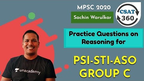 Practice on Questions Related to Reasoning for PSI/STI/ASO/GROUP C | Sachin
