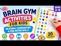 Brain Gym Activities for Kids 🧠 Bilateral Coordination & Fine Motor Skills Practice