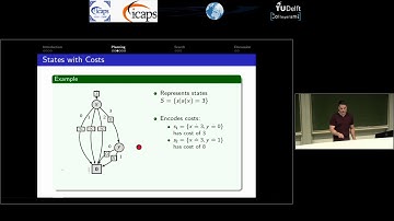 ICAPS 2018: David Speck on "Symbolic Planning with Edge-Valued Multi-Valued Decision Diagrams"
