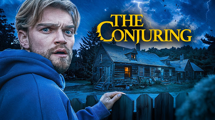 Onze Nacht In The Conjuring House...