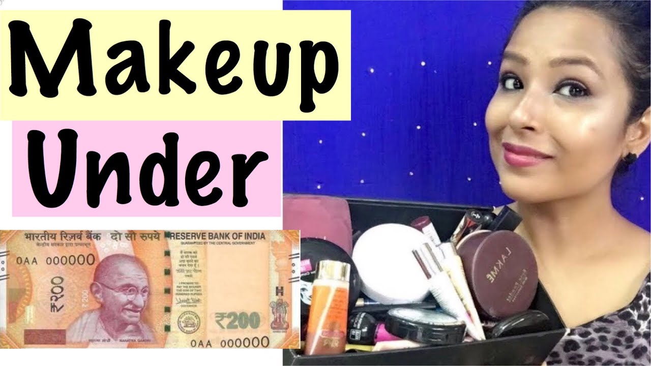 Makeup Under 200 Rs for beginners सिर्फ ₹ 200 / मैं बनाये अपना पूरा