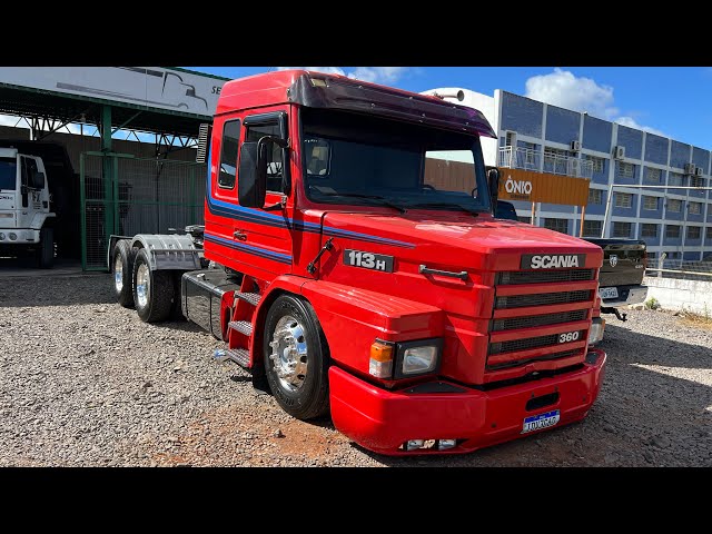 SCANIA 113H FRONTAL 360 ANO 1994 RARIDADE NO ESTOQUE DA BRASÃO